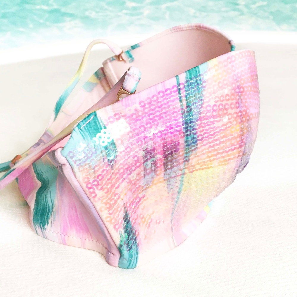 RARE VS Multi-Color Bikini Set - Picture 2 of 11